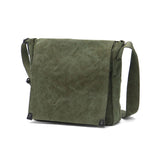 バギーポート ショルダーバッグ メンズ レディース 小さめ BAGGY PORT 斜めがけ 大人 ブランド 帆布 日本製 ミニショルダー A5 タイガー帆布 TIGER CANVAS フラップ付きショルダーバッグ(Sサイズ) GRN-881