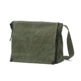 バギーポート ショルダーバッグ メンズ レディース 大きめ BAGGY PORT 斜めがけ 大人 ブランド 帆布 日本製 フラップ かぶせ A4 タイガー帆布 TIGER CANVAS フラップ付きショルダーバッグ(Mサイズ) GRN-882