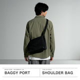 バギーポート ショルダーバッグ メンズ レディース 大きめ BAGGY PORT 斜めがけ 大人 ブランド 帆布 日本製 フラップ かぶせ A4 タイガー帆布 TIGER CANVAS フラップ付きショルダーバッグ(Mサイズ) GRN-882