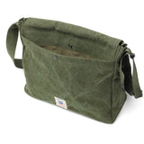 バギーポート ショルダーバッグ メンズ レディース 大きめ BAGGY PORT 斜めがけ 大人 ブランド 帆布 日本製 フラップ かぶせ A4 タイガー帆布 TIGER CANVAS フラップ付きショルダーバッグ(Mサイズ) GRN-882