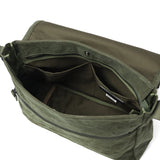 バギーポート ショルダーバッグ メンズ レディース 大きめ BAGGY PORT 斜めがけ 大人 ブランド 帆布 日本製 フラップ かぶせ A4 タイガー帆布 TIGER CANVAS フラップ付きショルダーバッグ(Mサイズ) GRN-882