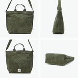 バギーポート トートバッグ メンズ レディース 大きめ A4 大容量 キャンバス BAGGY PORT 斜めがけ 大人 ブランド 帆布 日本製 2WAY カジュアル 横 タイガー帆布 TIGER CANVAS 2WAYトートショルダーバッグ GRN-883