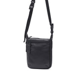 バギーズアネックス ショルダーバッグ メンズ レディース BAGGY'S ANNEX 斜めがけ 小さめ 大人 かっこいい 軽量 本革 革 レザー 斜めがけバッグ 斜め掛け ミニショルダーバッグ 縦型 拡張 グロッシー LZKM-1500