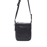 バギーズアネックス ショルダーバッグ メンズ レディース BAGGY'S ANNEX 斜めがけ 小さめ 大人 かっこいい 軽量 本革 革 レザー 斜めがけバッグ 斜め掛け ミニショルダーバッグ 縦型 拡張 グロッシー LZKM-1500