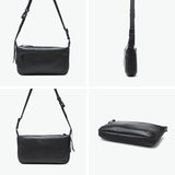 バギーズアネックス ショルダーバッグ メンズ レディース BAGGY'S ANNEX 小さめ 斜めがけ ショルダー ブランド 本革 革 レザー 軽量 大人 上品 かっこいい シンプル 横型 拡張 A5 グロッシー LZKM-1502