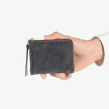 バギーポート 財布 メンズ レディース コンパクト BAGGY PORT ブランド おしゃれ ミニ財布 レザー 本革 革 ミニ 小さめ 小銭入れあり クーズー KUDU LEATHER L字ファスナー コンパクトウォレット ZKM-905