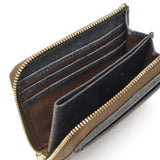 バギーポート 財布 メンズ レディース コンパクト BAGGY PORT ブランド おしゃれ ミニ財布 レザー 本革 革 ミニ 小さめ 小銭入れあり クーズー KUDU LEATHER L字ファスナー コンパクトウォレット ZKM-905