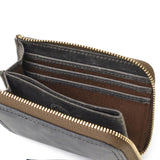 バギーポート 財布 メンズ レディース コンパクト BAGGY PORT ブランド おしゃれ ミニ財布 レザー 本革 革 ミニ 小さめ 小銭入れあり クーズー KUDU LEATHER L字ファスナー コンパクトウォレット ZKM-905