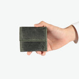 バギーポート 財布 二つ折り財布 メンズ レディース コンパクト ブランド BOX型小銭入れ BAGGY PORT おしゃれ レザー 本革 革 二つ折 小さめ 小銭入れあり クーズー KUDU LEATHER コンパクトウオレット ZKM-906