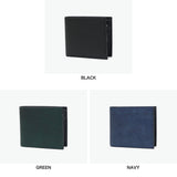 バギーポート 二つ折り財布 メンズ レディース 折財布 小さめ BAGGY PORT ブランド 大人 おしゃれ 上品 ミニ 財布 小銭入れ付き 札入れ カード入れ レザーウォレット 藍染め 本革 革 エコレザー 黒桟革 ZYS-392