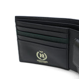 バギーポート 二つ折り財布 メンズ レディース 折財布 小さめ BAGGY PORT ブランド 大人 おしゃれ 上品 ミニ 財布 小銭入れ付き 札入れ カード入れ レザーウォレット 藍染め 本革 革 エコレザー 黒桟革 ZYS-392