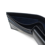 バギーポート 二つ折り財布 メンズ レディース 折財布 小さめ BAGGY PORT ブランド 大人 おしゃれ 上品 ミニ 財布 小銭入れ付き 札入れ カード入れ レザーウォレット 藍染め 本革 革 エコレザー 黒桟革 ZYS-392