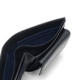 バギーポート 二つ折り財布 メンズ レディース 折財布 小さめ BAGGY PORT ブランド 大人 おしゃれ 上品 ミニ 財布 小銭入れ付き 札入れ カード入れ レザーウォレット 藍染め 本革 革 エコレザー 黒桟革 ZYS-392