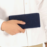 バギーポート 長財布 メンズ レディース BAGGY PORT 本革 革 レザー 大容量 財布 シンプル ファスナー ブランド 藍染め ヌバック ラウンドファスナー ZYS-490