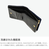 バギーポート 二つ折り財布 メンズ レディース BAGGY PORT 財布 大人 本革 ブランド 小銭入れあり コンパクト 二つ折り おしゃれ 藍染 カジュアル 藍染め ヌバック コンパクトハーフ財布 かっこいい ZYS-492