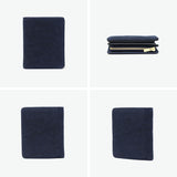 バギーポート 二つ折り財布 メンズ レディース BAGGY PORT 財布 大人 本革 ブランド 小銭入れあり コンパクト 二つ折り おしゃれ 藍染 カジュアル 藍染め ヌバック コンパクトハーフ財布 かっこいい ZYS-492