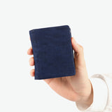 バギーポート 二つ折り財布 メンズ レディース BAGGY PORT 財布 大人 本革 ブランド 小銭入れあり コンパクト 二つ折り おしゃれ 藍染 カジュアル 藍染め ヌバック コンパクトハーフ財布 かっこいい ZYS-492