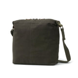バギーポート ショルダーバッグ メンズ レディース 斜めがけバッグ ブランド BAGGY PORT 斜めがけ 丈夫 シンプル カジュアル トートバッグ 手持ち 大人 無地 帆布 日本製 2WAY A4 KUROSABI 黒さび染め- GRN9605