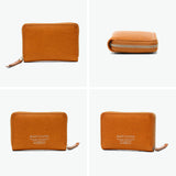 バギーズアネックス 二つ折り財布 レディース ファスナー 使いやすい BAGGY'S ANNEX 財布 大人 本革 レザー ブランド シンプル 革 革財布 コンパクト BOX型 NATURAL BOX ナチュラルボックス ラウンドハーフ LZKM-3601