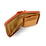 バギーズアネックス 二つ折り財布 レディース ファスナー 使いやすい BAGGY'S ANNEX 財布 大人 本革 レザー ブランド シンプル 革 革財布 コンパクト BOX型 NATURAL BOX ナチュラルボックス ラウンドハーフ LZKM-3601