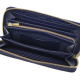 バギーポート 長財布 メンズ レディース BAGGY PORT ブランド 大人 おしゃれ 財布 ラウンドジップ 小銭入れあり 藍染め 本革 ワニ革 クロコ レザー 本藍染め×クロコダイル ラウンドファスナー長財布 ZWL-8000