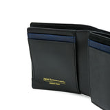 バギーポート 二つ折り財布 メンズ レディース 本革 BAGGY PORT コンパクト ブランド 日本製 大人 おしゃれ 財布 二つ折り 薄型 スリム レザー 姫路 黒桟革 コンパクト財布 ZYS393