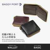 バギーポート 二つ折り財布 メンズ レディース ブランド Chromexcel BAGGY PORT 本革 牛革 レザー おしゃれ 大人 かっこいい box型小銭入れ ショートウォレット LIMA ラウンドファスナー二つ折り財布 FZYS202