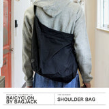 バイシクロン バイ バッグジャック ショルダーバッグ メンズ レディース 斜めがけ 大きめ BAICYCLON by bagjack ブランド カジュアル ショルダー バッグ 横型 軽量 A4 ナイロン かっこいい SHOULDER BAG BCL-28