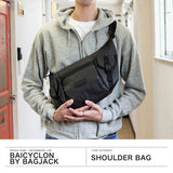 バイシクロン バイ バッグジャック ショルダーバッグ メンズ レディース 斜めがけ 小さめ BAICYCLON by bagjack ブランド カジュアル ショルダー バッグ 横型 軽量 B5 ナイロン かっこいい SHOULDER BAG BCL-75