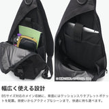 バイシクロン バイ バッグジャック ボディバッグ メンズ レディース ワンショルダー BAICYCLON by bagjack ブランド かっこいい 軽い 軽量 タブレット 斜めがけ シンプル B5 SINGLE STRAP BAG BCL-116