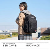 ベンデイビス リュック レディース メンズ バックパック 大容量 BEN DAVIS ブランド カジュアル リュックサック 通学 通勤 軽量 防水 PC収納 おしゃれ B4 15inch 30L WATER PROOF DAYPACK BDW-8461