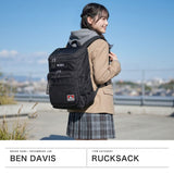 ベンデイビス リュック レディース メンズ バックパック 大容量 BEN DAVIS ブランド カジュアル ボックス型 リュックサック 通学 軽量 A4 B4 撥水 PC収納 おしゃれ BOX DAYPACK 保冷ポケット付き 33L BDW-8462
