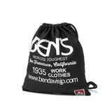 ベンデイビス ナップサック ブランド おしゃれ スポーツ 高校生 BEN DAVIS バッグ ナップザック 大容量 A4 ロゴ グラフィック かっこいい オシャレ 巾着 リュック メンズ レディース アウトドア BIG TYPO NAPSACK BDW-8469