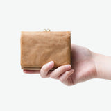 バギーズアネックス 三つ折り財布 レディース がま口 BAGGY'S ANNEX 本革 牛革 レザー ブランド おしゃれ 可愛い コンパクト 小銭入れあり 小さめ スマート 上品 ギフト FOG Leather 三つ折りがま口財布 LZYS7009