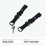 バッグジャック キーホルダー おしゃれ ブランド bagjack メンズ レディース 鍵 Dカン 軽量 軽い コブラバックル 丈夫 ドイツ製 キーキャッチャー Cobra Keycatcher 02144