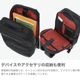 【正規品1年保証】 バーマス リュック メンズ レディース BERMAS ビジネスバッグ 通勤 おしゃれ 小さめ 撥水 ビジネス A4 ビジネスリュック 通勤リュック 2層 PC PC収納 コーデュラ BAUERIV 2層リュックM 60670
