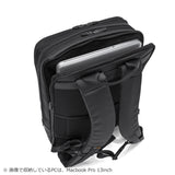 【正規品1年保証】 バーマス ビジネスリュック リュック メンズ 軽量 ブランド コンパクト BERMAS ビジネス デイパック 拡張 PC収納 出張 衣類収納 撥水 A4 13inch DULITE FLEX 2層リュック 60642