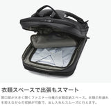 【正規品1年保証】 バーマス ビジネスリュック リュック メンズ 軽量 ブランド 大きめ BERMAS ビジネス デイパック 拡張 PC収納 出張 衣類収納 撥水 B4 15inch DULITE FLEX 2層リュック 60644