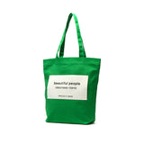 ビューティフルピープル トートバッグ レディース 大きめ A4 キャンバス 大容量 beautiful people トート バッグ 軽量 軽い 通勤 カジュアル ブランド かわいい おしゃれ 日本製 SDGs name tag tote bag