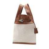 Orang yang cantik tote beg untuk wanita jenama kecil orang cantik orang ringan ringan kapas kulit dewasa genggam bergaya elegan b5 dibuat di jepun jepun pasar kanvas kanvas combi 1515611942