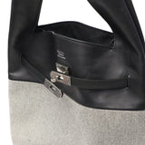 ビューティフルピープル トートバッグ レディース 小さめ ブランド beautiful people 軽量 軽い きれいめ レザー 牛革 綿 大人 上品 おしゃれ 手持ち B5 日本製 large market bag canvas combi 1515611942