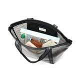 ビューティフルピープル トートバッグ レディース 大きめ A4 beautiful people バッグ 軽量 ショルダーバッグ 斜めがけバッグ 肩掛け ブランド クリアバッグ おしゃれ 2WAY 日本製 plaid vinyl logo tape bag L 1515611969