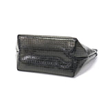 ビューティフルピープル トートバッグ レディース 小さめ beautiful people バッグ 軽量 ショルダーバッグ 斜めがけバッグ ブランド クリアバッグ おしゃれ かわいい 2WAY A5 日本製 plaid vinyl logo tape bag M 1515611970