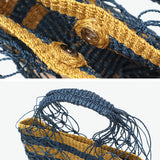 ビューティフルピープル かごバッグ トート 小さめ beautiful people バッグ トートバッグ かご レディース ブランド かわいい おしゃれ バスケット 軽量 軽い 上品 アバカ ハンドバッグ 黒 夏 abaca biku hand bag 611997