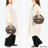 ビューティフルピープル かごバッグ トート 小さめ beautiful people バッグ トートバッグ かご レディース ブランド かわいい おしゃれ バスケット 軽量 軽い 上品 アバカ ハンドバッグ 黒 夏 abaca biku hand bag 611997