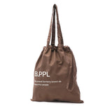 Beautiful People Tote Bag for Women Men Large A4 Beautiful People Bag Tote Lightweight Drawstring Bag Sub Bag Stylish Drawstring Bag Large Size Adult Embroidery Cotton B.PPL Gathering Tote Bag 612012