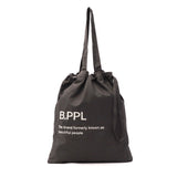 ビューティフルピープル トートバッグ レディース メンズ 大きめ A4 beautiful people バッグ トート 軽量 巾着 サブバッグ おしゃれ 巾着バッグ 大きめサイズ 大人 刺繍 コットン 綿 B.PPL gathering tote bag 612012