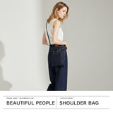 ビューティフルピープル ショルダーバッグ レディース ブランド 軽量 軽い おしゃれ beautiful people デニム バッグ ショルダー 斜めがけ 大人 20代 上品 かわいい A5 excerption denim washed sacoche 511980