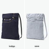 ビューティフルピープル ショルダーバッグ レディース ブランド 軽量 軽い おしゃれ beautiful people デニム バッグ ショルダー 斜めがけ 大人 20代 上品 かわいい A5 excerption denim washed sacoche 511980