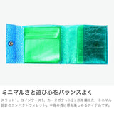 ビューティフルピープル 財布 レディース メンズ beautiful people 三つ折り財布 ブランド 小さめ コンパクト 三つ折り かわいい おしゃれ クリア 透明 小銭入れ カード収納 日本製 nothing to hide vinyl card wallet 512001